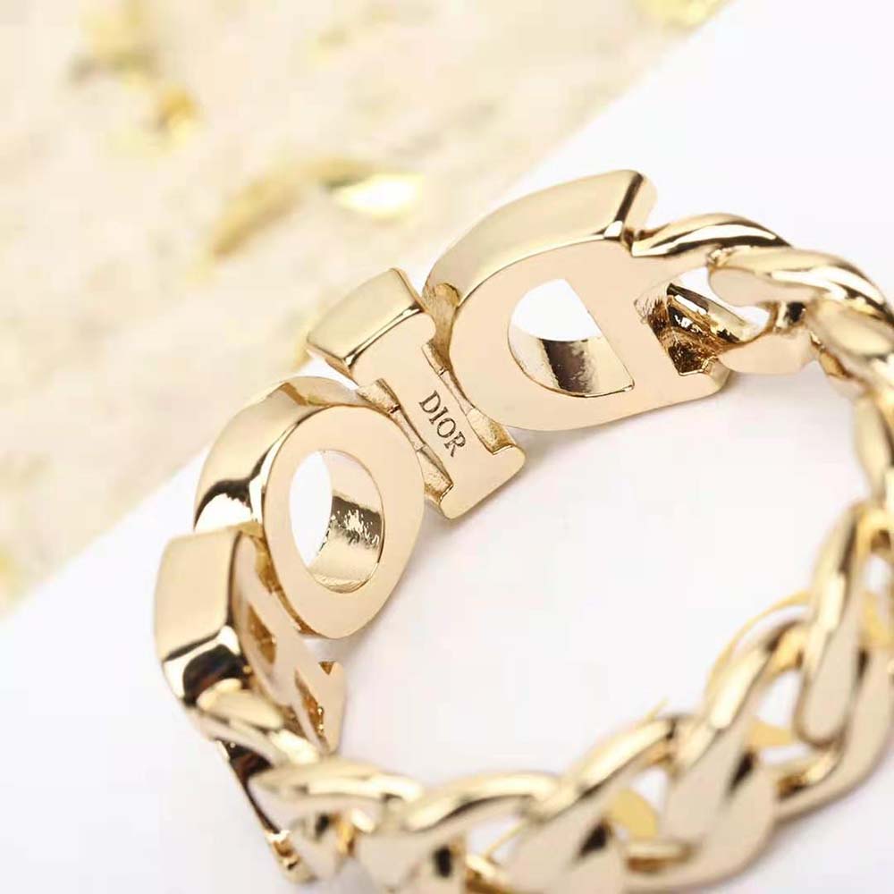 Dior Women Dio(r)evolution Ring Gold-Finish Metal - image 6