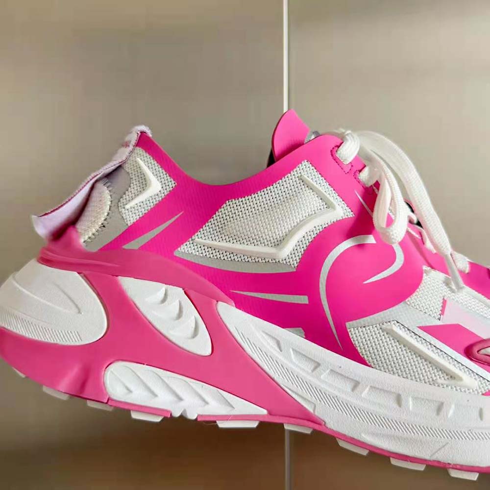 Dolce Gabbana D&G Women Technical Fabric Fast Sneakers-Pink - image 9