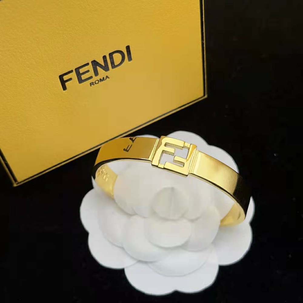 Fendi Women Forever Fendi Bracelet Gold-colored - image 4