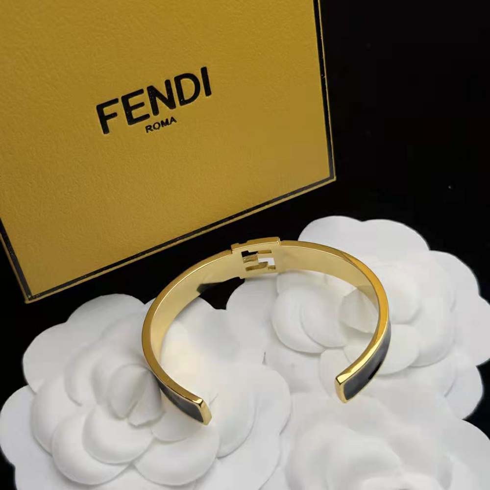 Fendi Women Forever Fendi Bracelet Gold-colored-Black - image 5