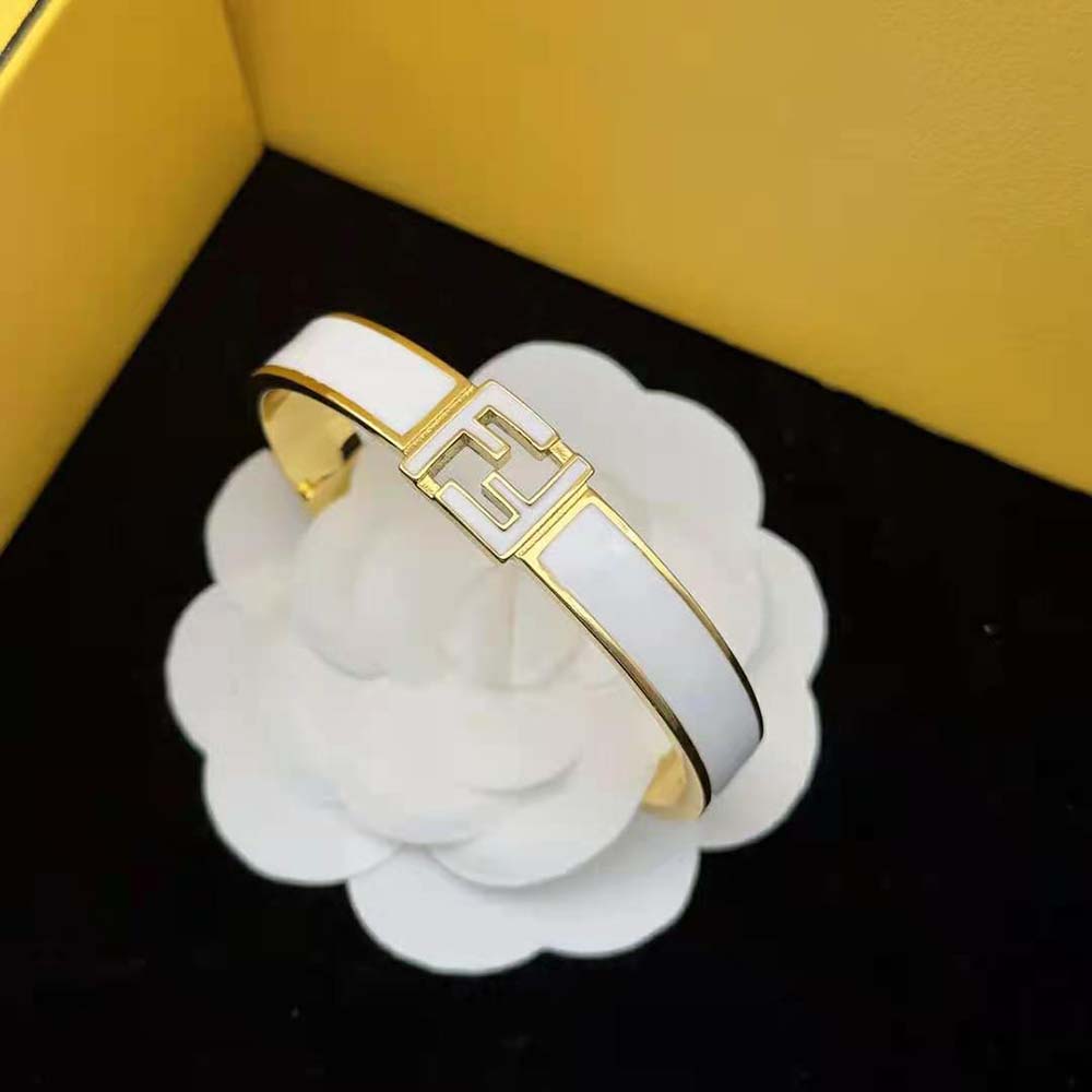 Fendi Women Forever Fendi Bracelet Gold-colored-White - image 4