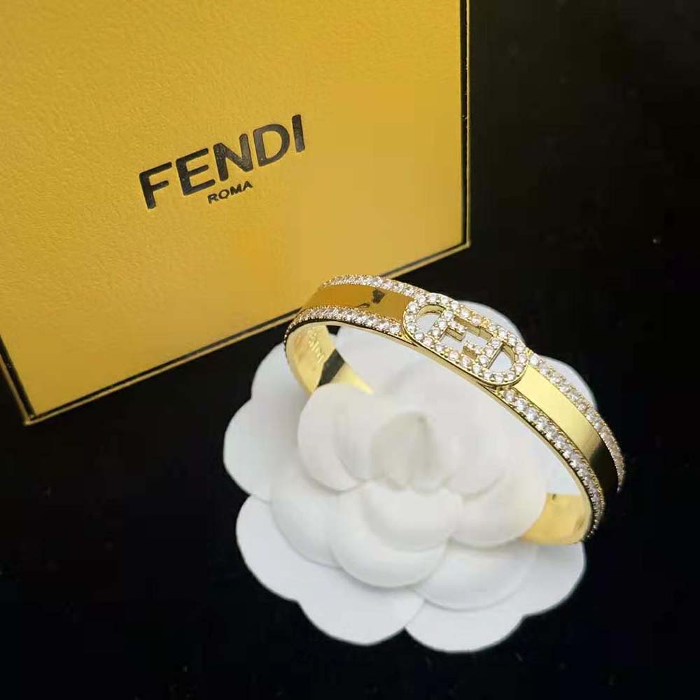 Fendi Women O’Lock Bracelet Gold-colored - image 4