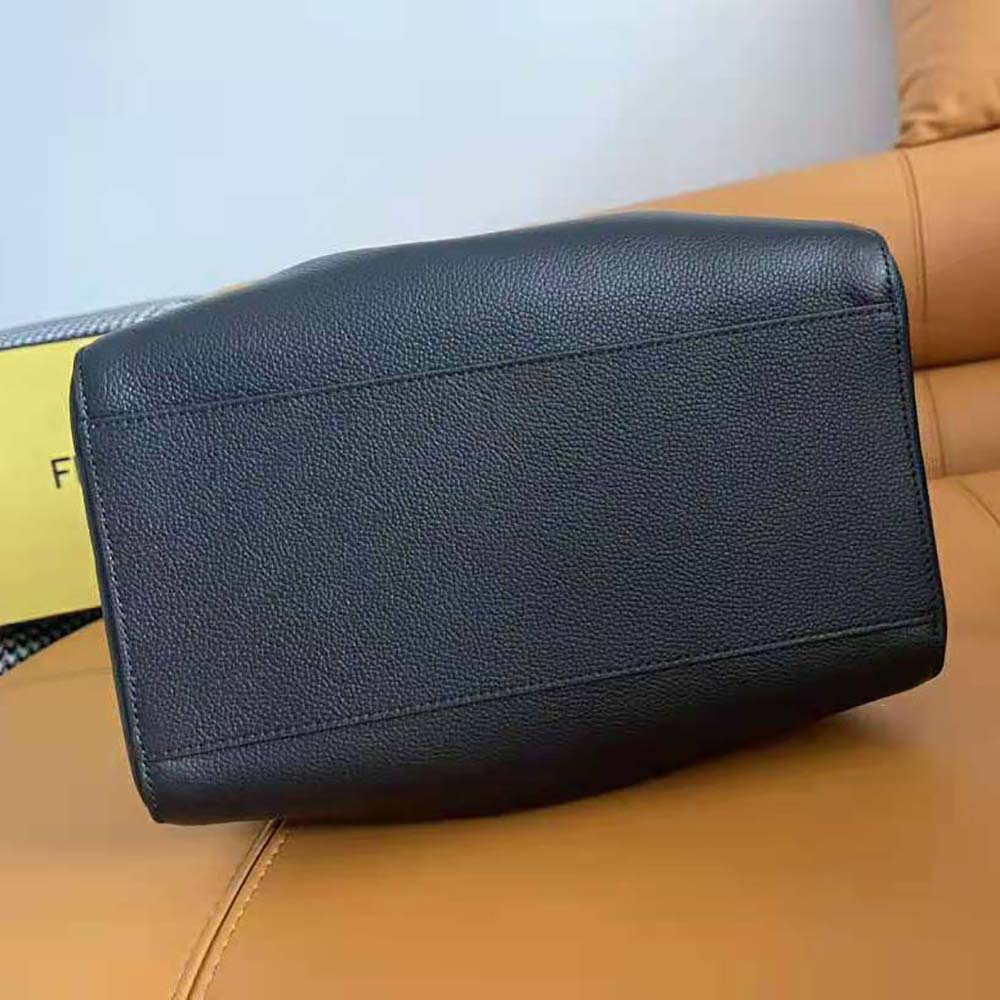 Fendi Women Origami Medium Black Leather Bag That Can be Transformed - image 6