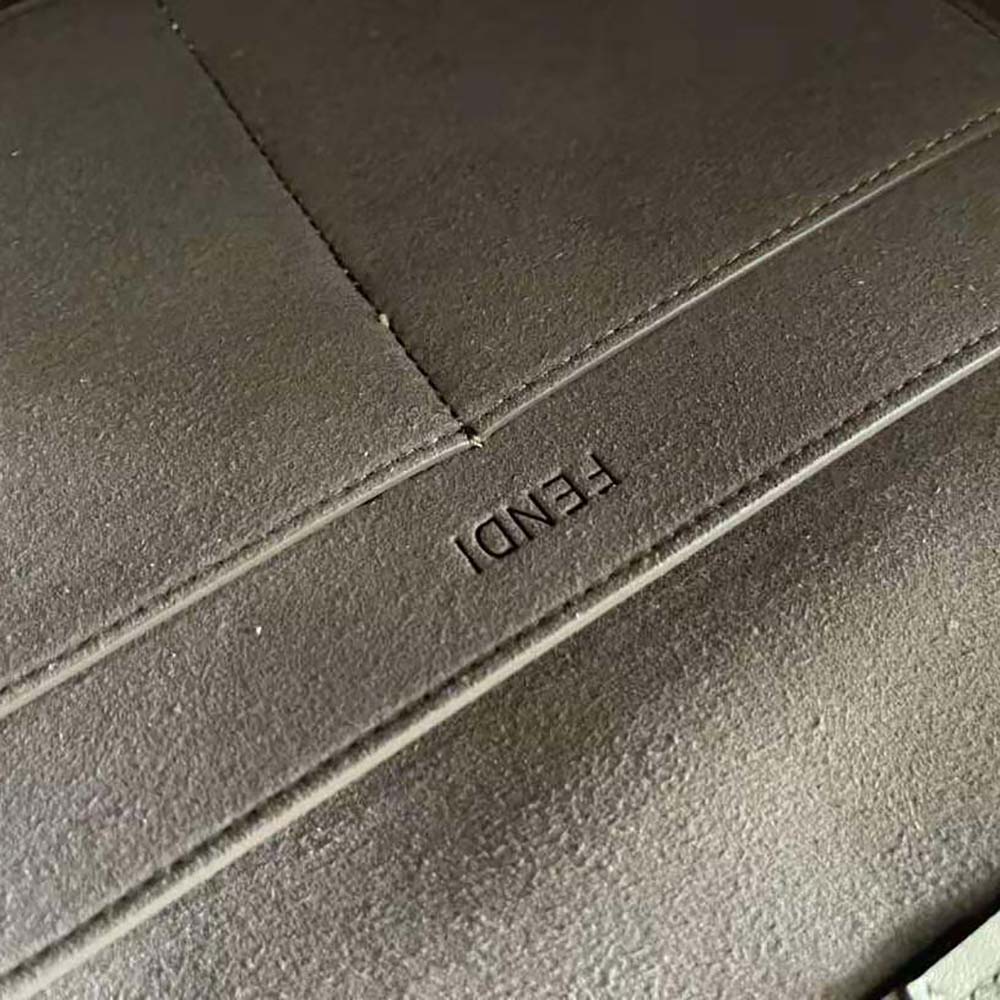 Fendi Women Origami Medium Dove Gray Leather Bag That Can be Transformed - image 7