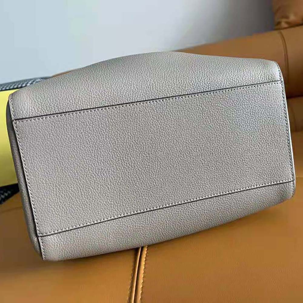 Fendi Women Origami Medium Dove Gray Leather Bag That Can be Transformed - image 5