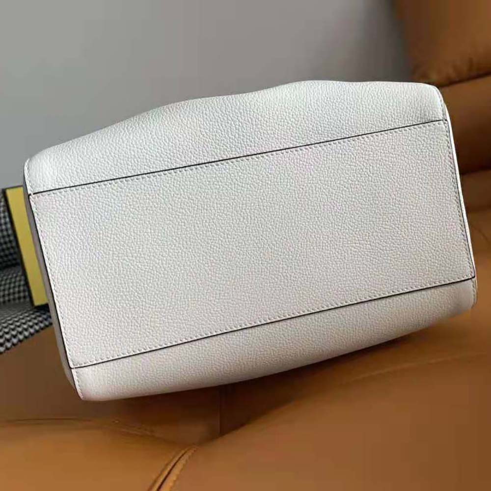 Fendi Women Origami Medium White Leather Bag That Can be Transformed - image 6