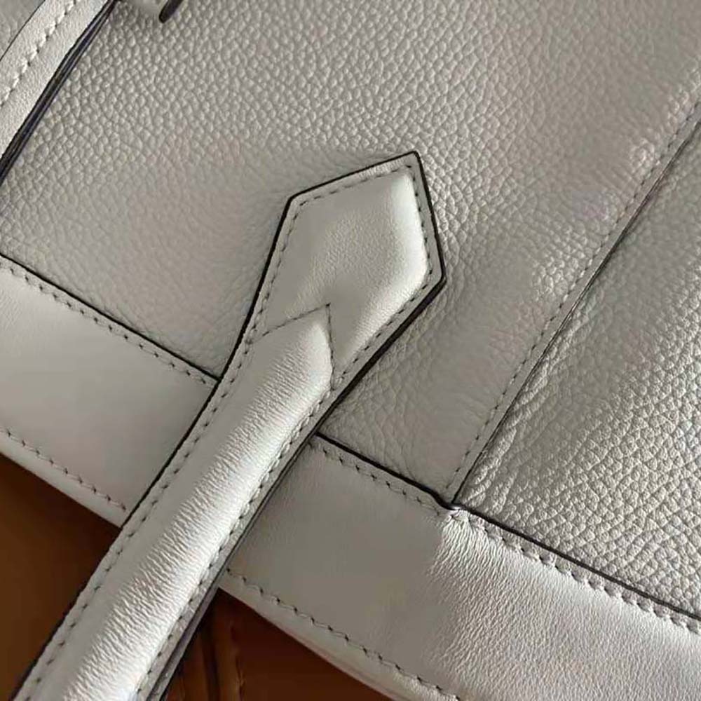 Fendi Women Origami Medium White Leather Bag That Can be Transformed - image 8