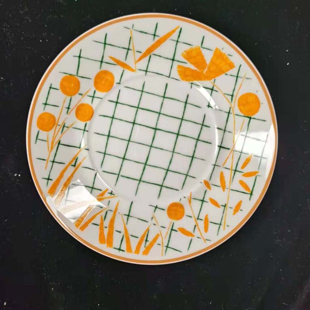 Hermes Unisex A Walk in the Garden Tea Cup and Saucer - image 5
