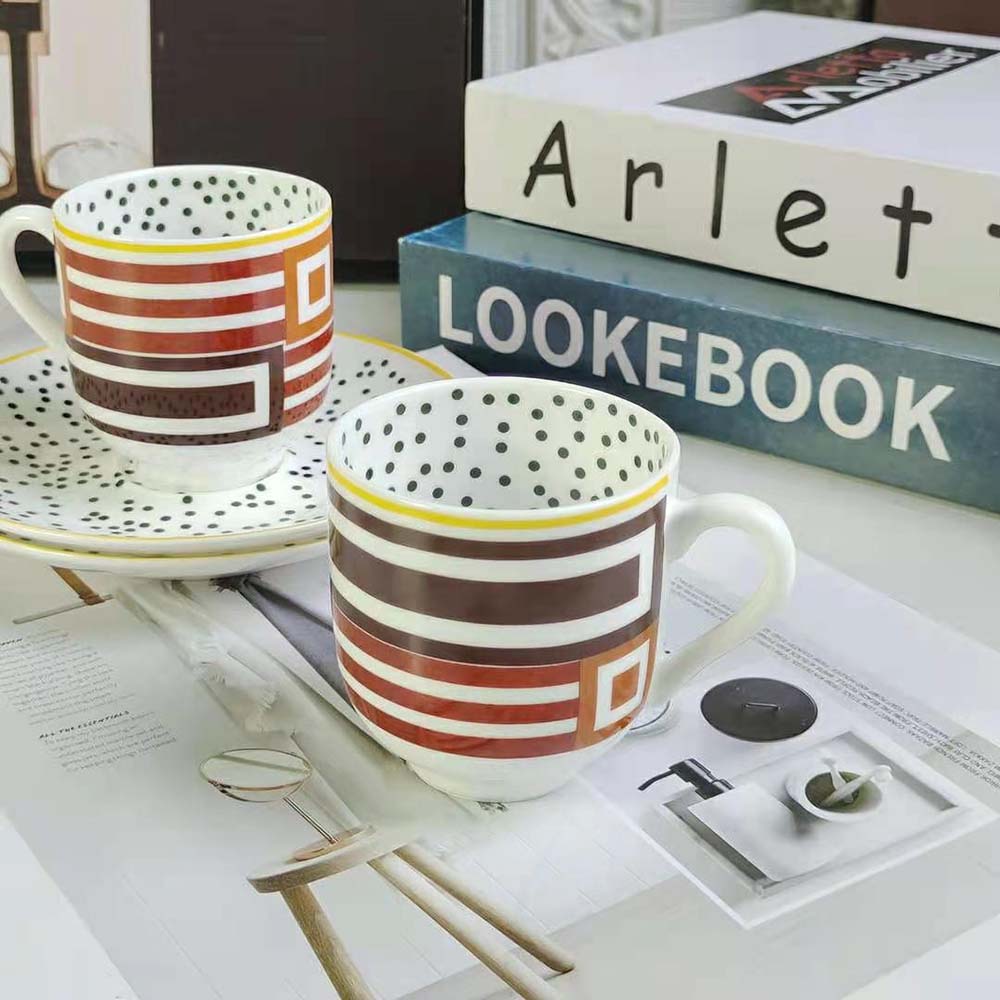Hermes Unisex Hippomobile Coffee Cup and Saucer n°1 - image 4