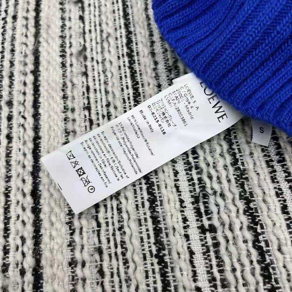 Loewe Women Sweater in Wool-Blue - image 10
