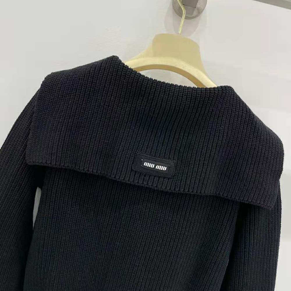 Miu Miu Women Wool Knit Cardigan - image 7