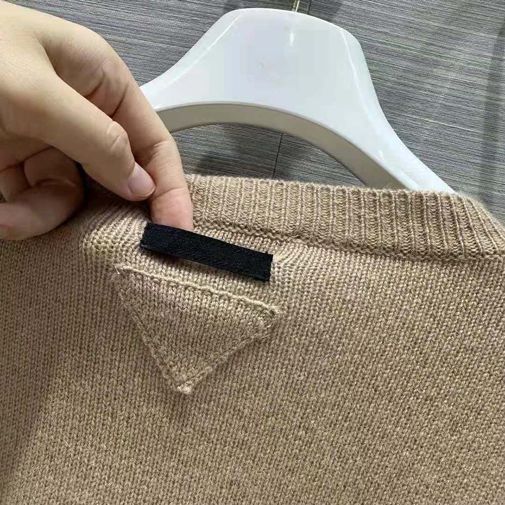 Prada Women Wool and Cashmere Sweater-Brown - image 6