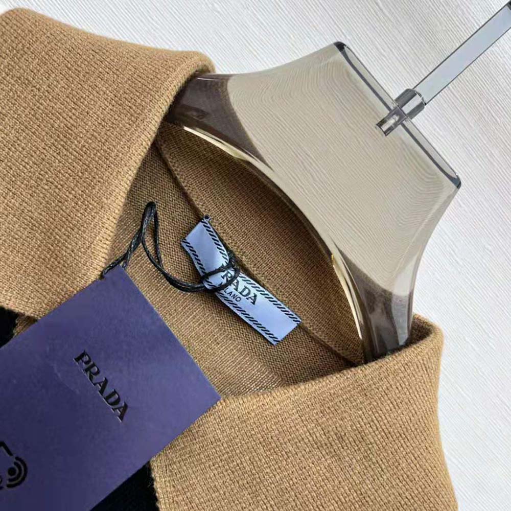 Prada Women Cashmere Polo Shirt - image 7