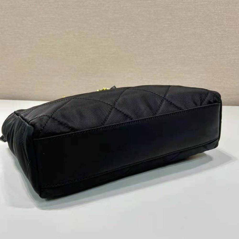 Prada Women Re-Edition 1995 Chaîne Re-Nylon Tote Bag-Black - image 7