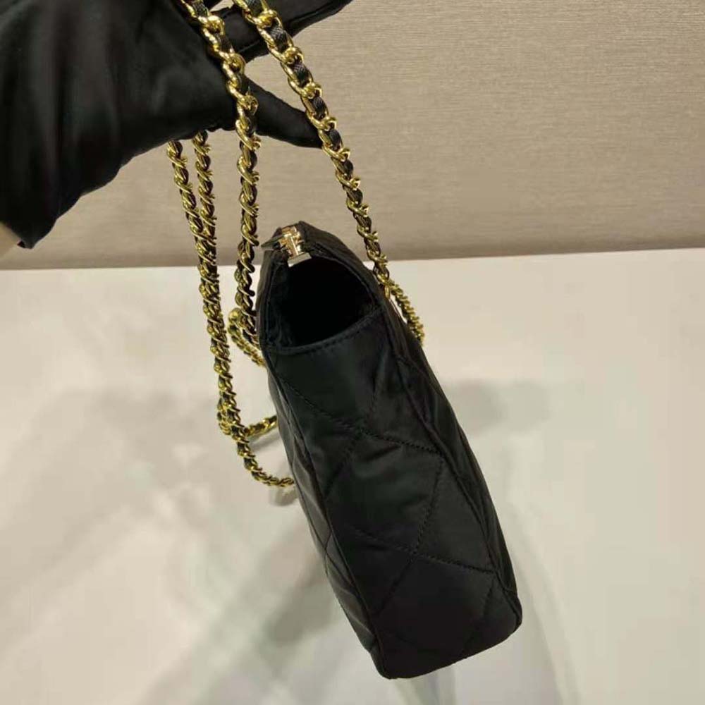 Prada Women Re-Edition 1995 Chaîne Re-Nylon Tote Bag-Black - image 6