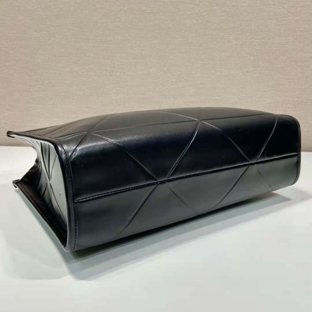 Prada Women Small Leather Prada Symbole Bag with Topstitching - image 6