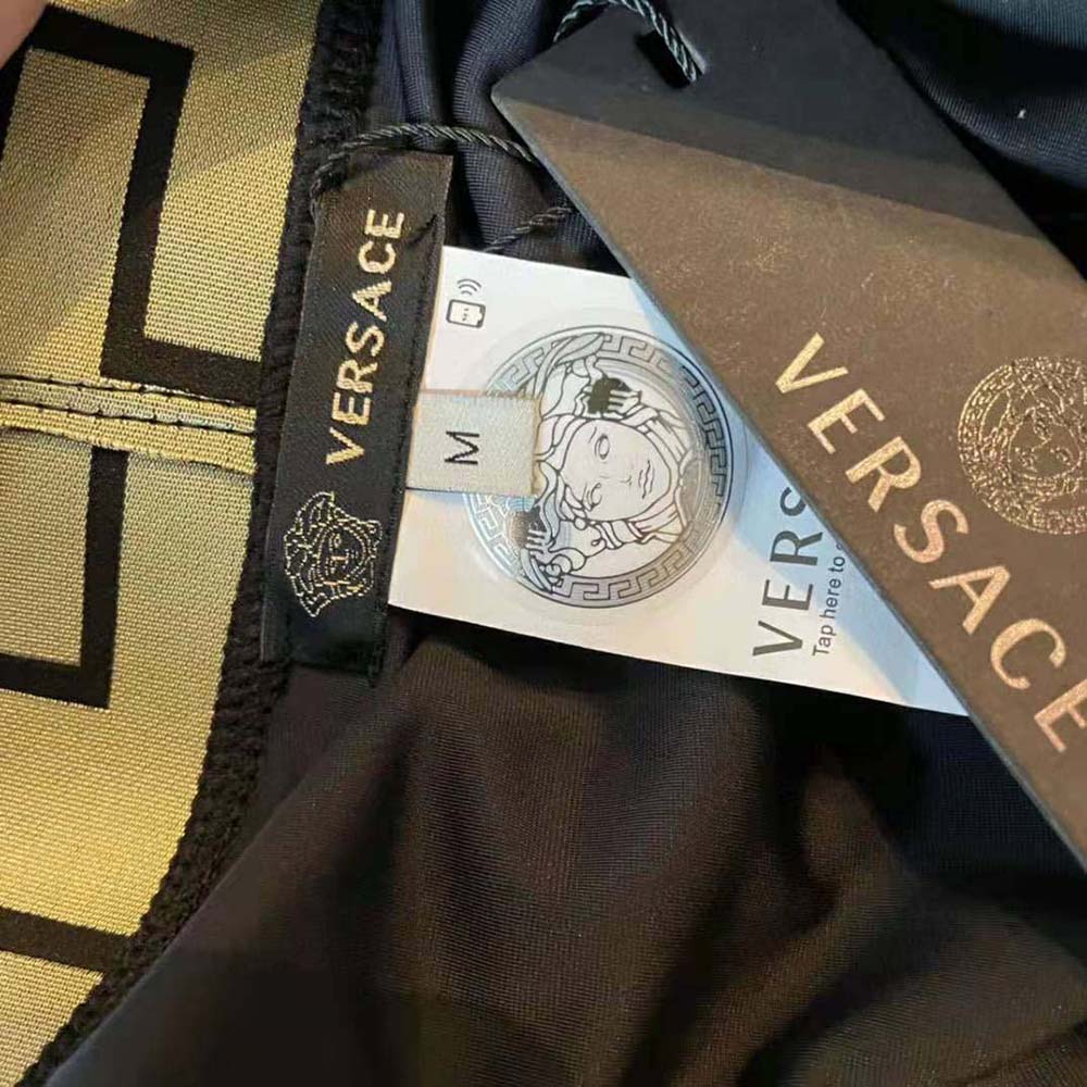 Versace Women Greca Border High Waist Briefs - image 7