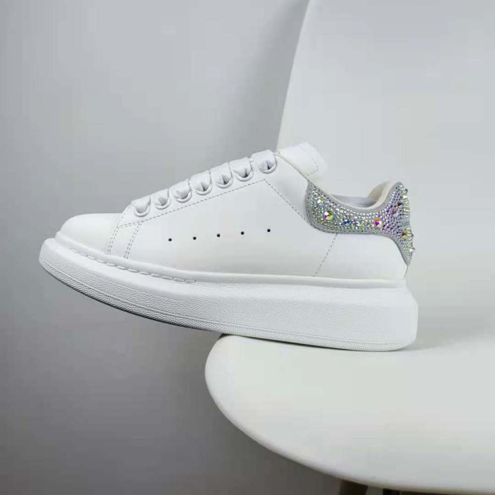 Alexander Mcqueen Women Oversized Sneaker in White - image 4