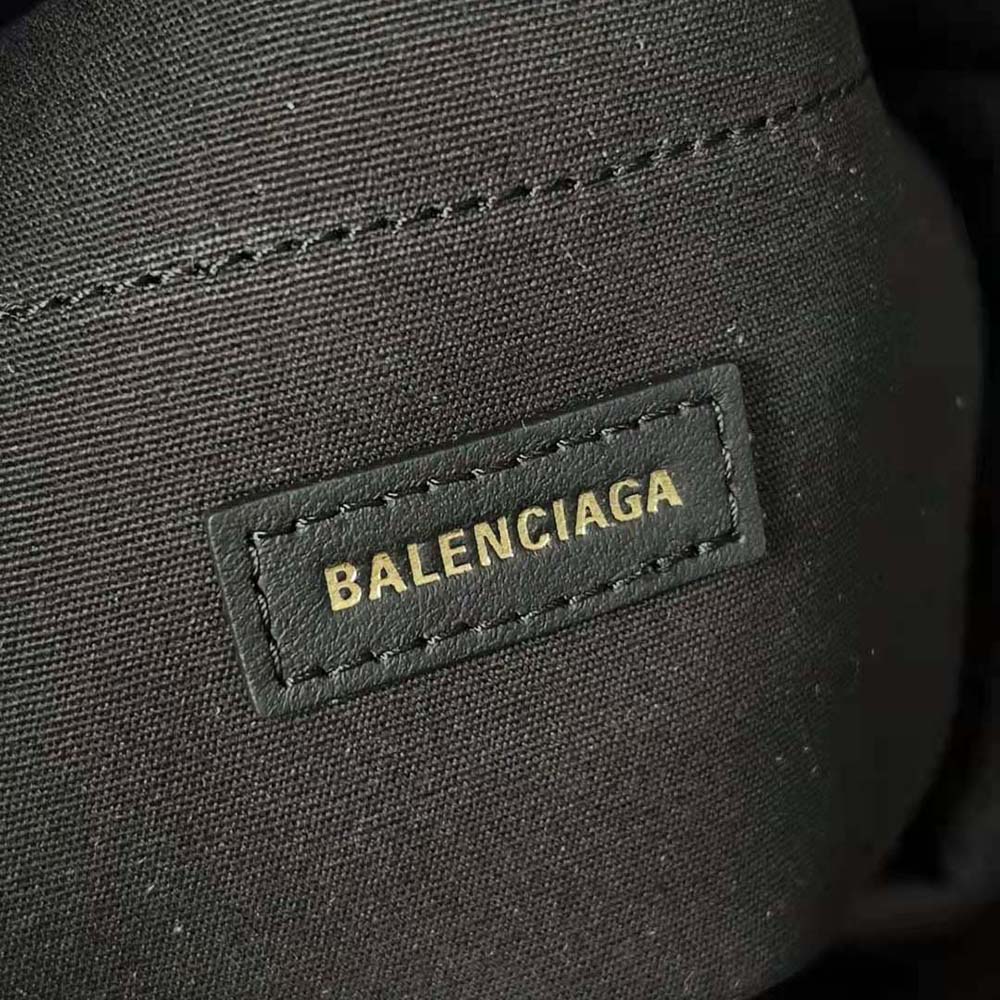 Balenciaga Women Monaco Medium Chain Bag in Black Arena Calfskin - image 10