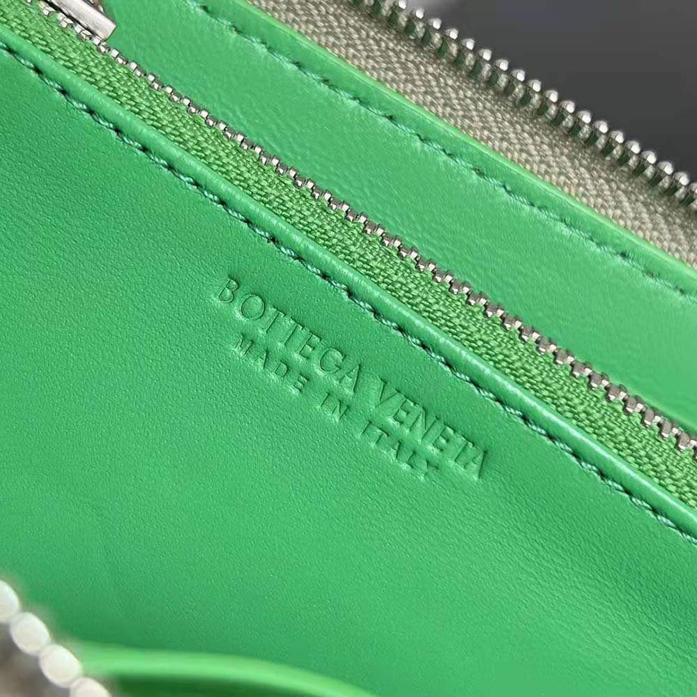 Bottega Veneta Men Intrecciato Zip Around Wallet-Yellow - image 10