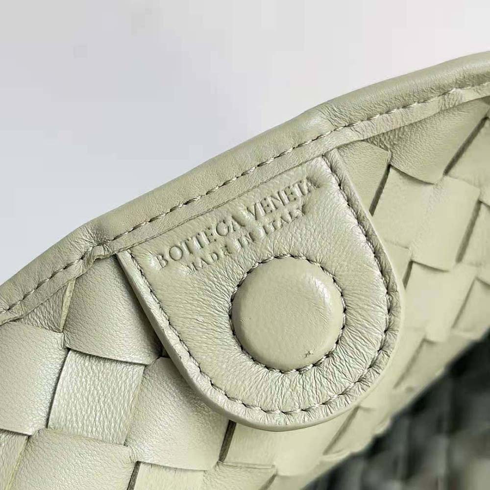 Bottega Veneta Women Medium Sardine in Supple Lambskin Leather-Green - image 8