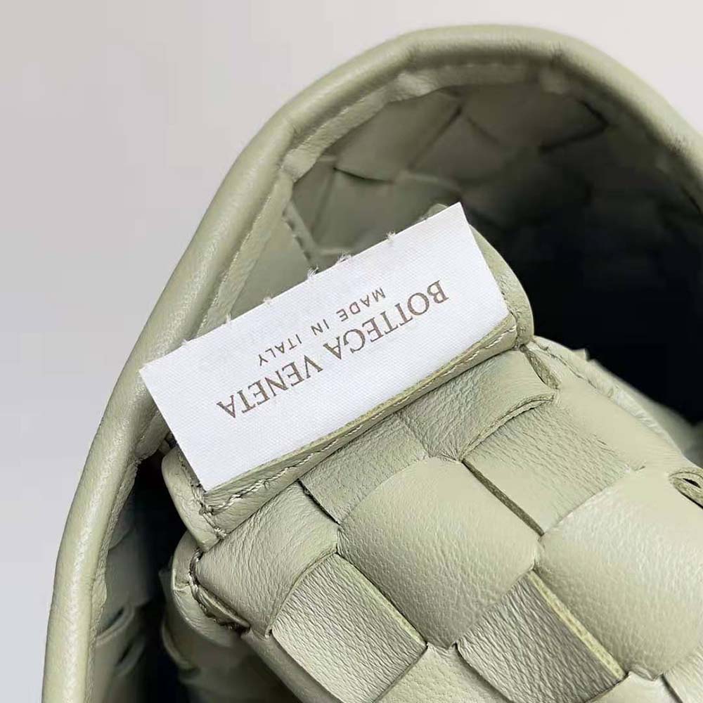Bottega Veneta Women Medium Sardine in Supple Lambskin Leather-Green - image 10