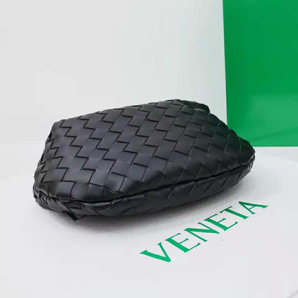 Bottega Veneta Women Mini Jodie in Lambskin Leather-Black - image 4