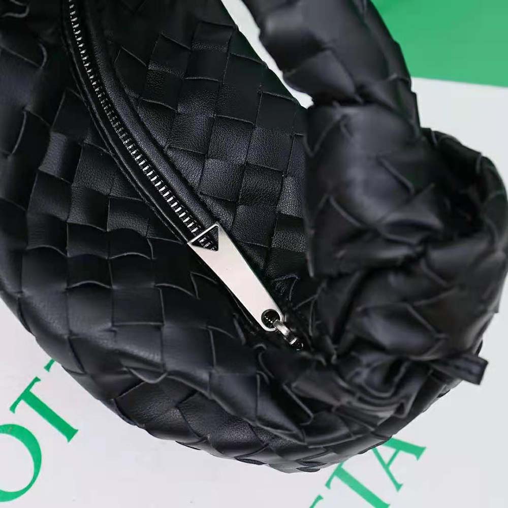 Bottega Veneta Women Mini Jodie in Lambskin Leather-Black - image 8