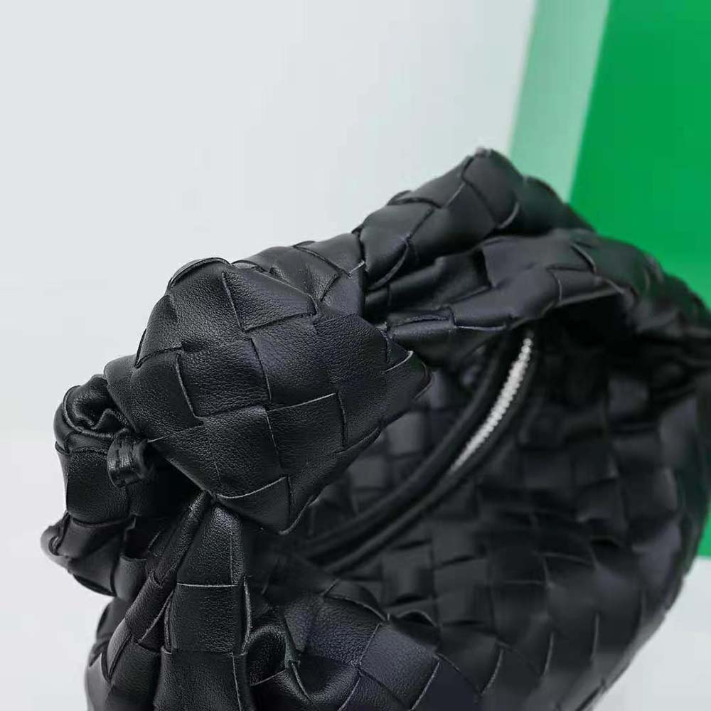 Bottega Veneta Women Mini Jodie in Lambskin Leather-Black - image 7