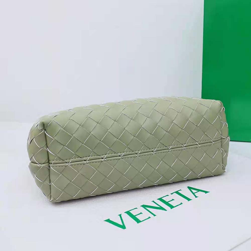 Bottega Veneta Women Small Andiamo in Lambskin Leather-Yellow - image 6