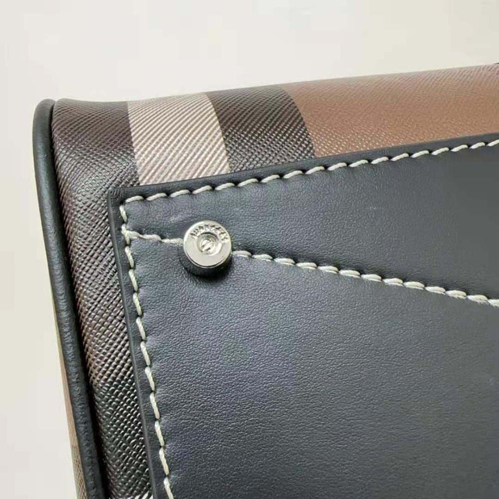 Burberry Men Boston Holdall-Brown - image 7
