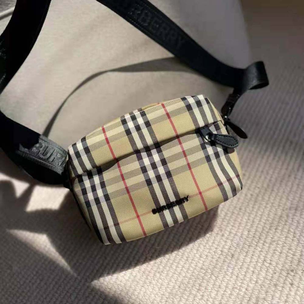 Burberry Men Paddy Bag with a Jacquard-woven Logo Strap - image 4