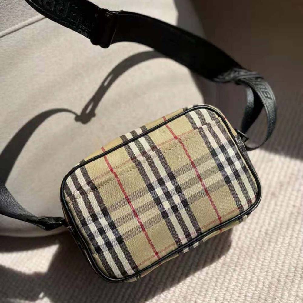 Burberry Men Paddy Bag with a Jacquard-woven Logo Strap - image 5