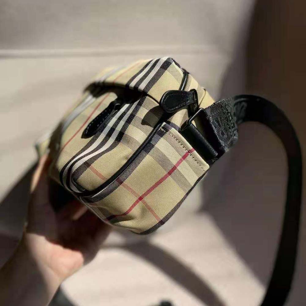 Burberry Men Paddy Bag with a Jacquard-woven Logo Strap - image 7