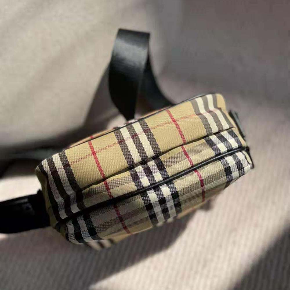Burberry Men Paddy Bag with a Jacquard-woven Logo Strap - image 6