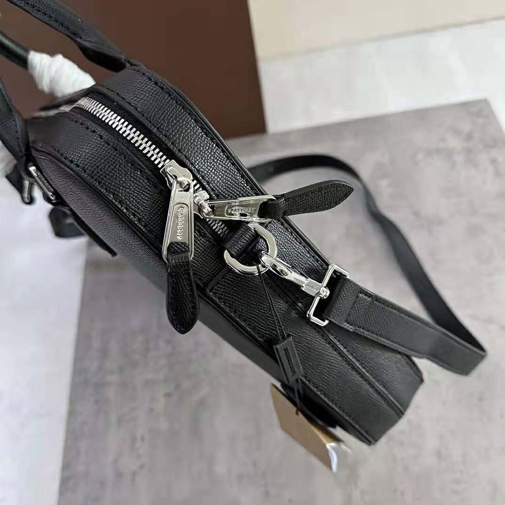 Burberry Men Slim Ainsworth Briefcase-Black - image 7