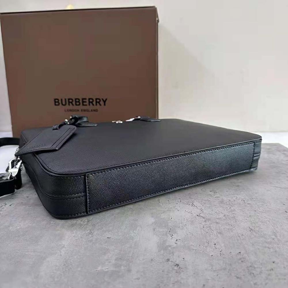 Burberry Men Slim Ainsworth Briefcase-Black - image 6