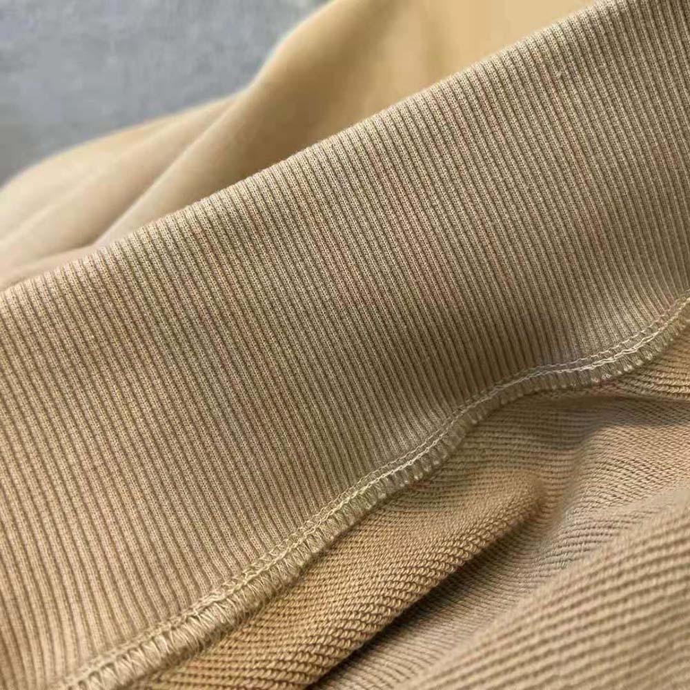 Burberry Men Check EKD Cotton Sweatshirt-Beige - image 10