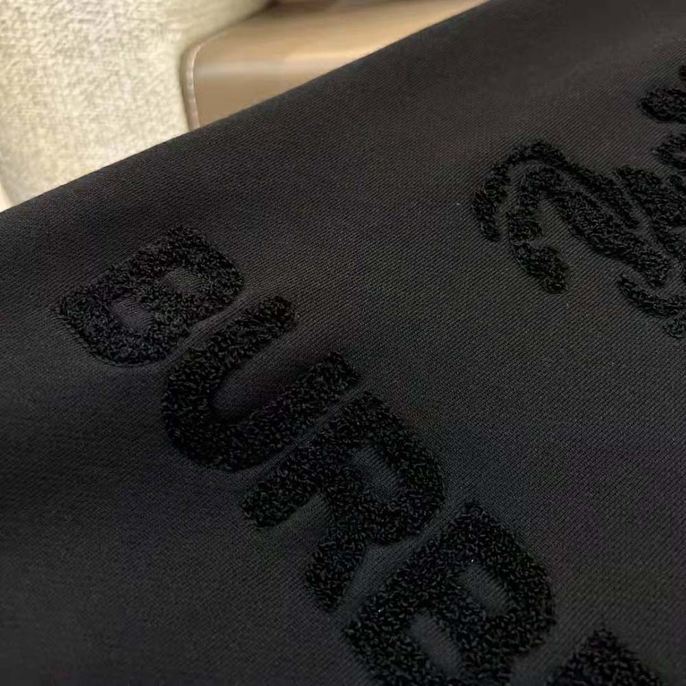Burberry Men EKD Cotton Hoodie-Black - image 7