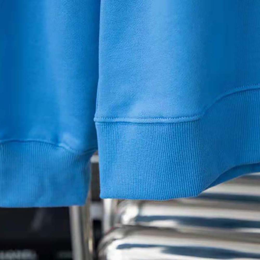 Burberry Men EKD Cotton Sweatshirt-Blue - image 7