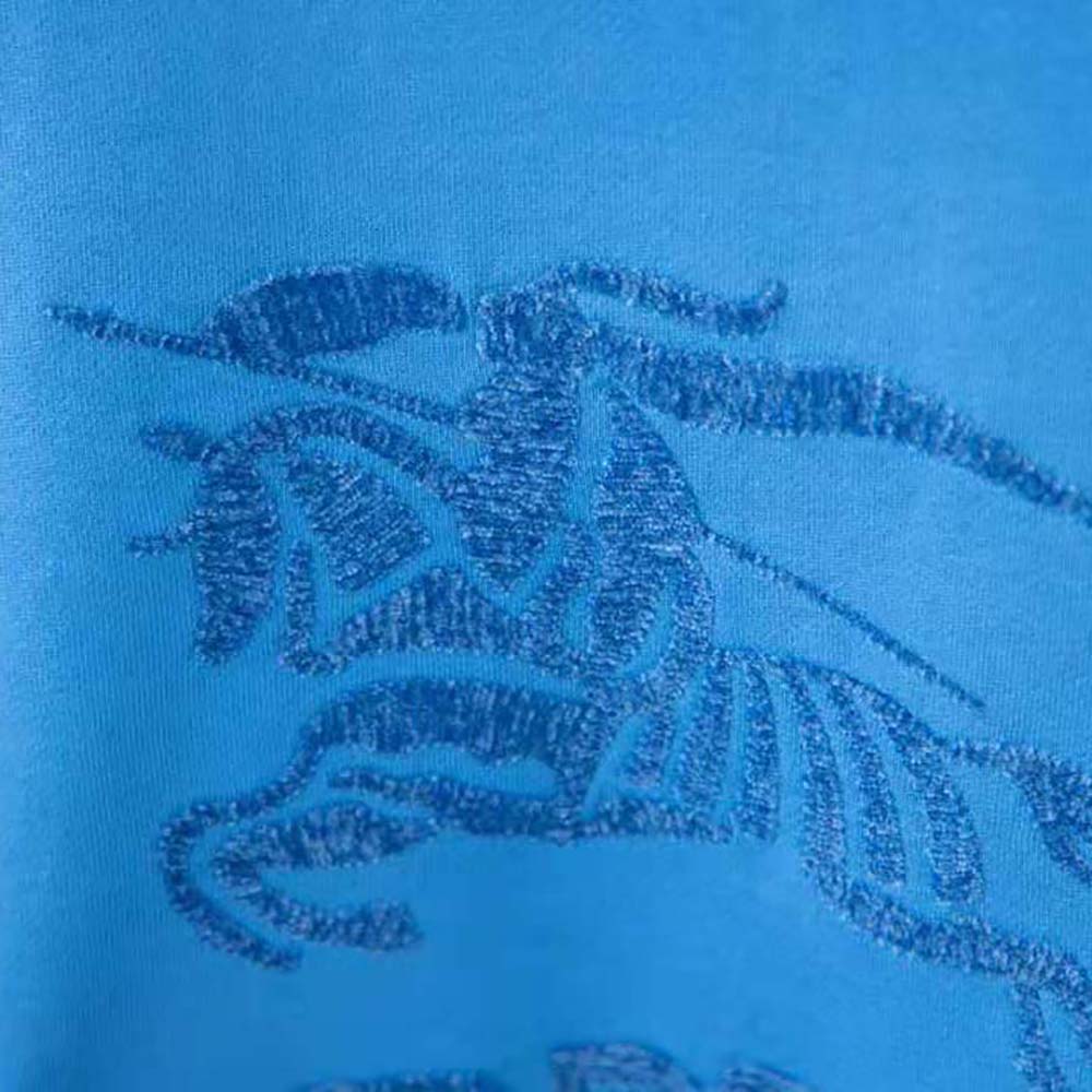 Burberry Men EKD Cotton Sweatshirt-Blue - image 6