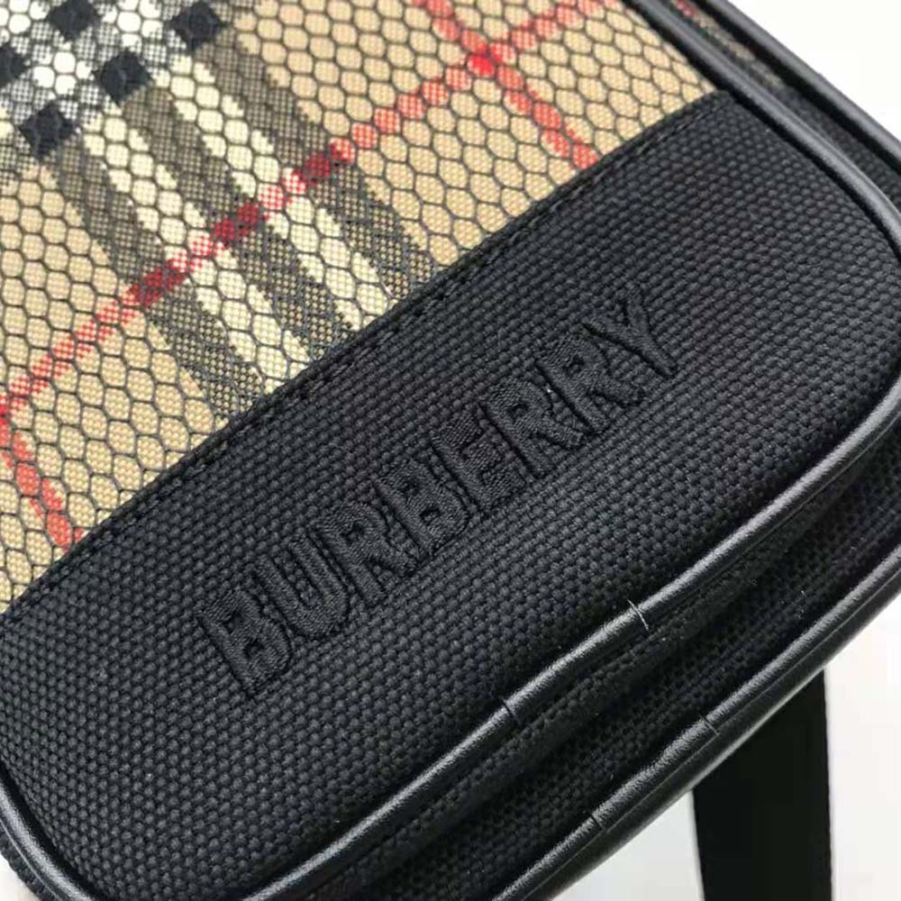 Burberry Women Freddie Bag in Burberry Check Cotton and Layered - image 10