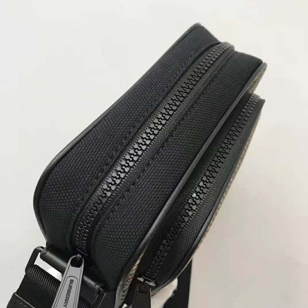 Burberry Women Freddie Bag in Burberry Check Cotton and Layered - image 7