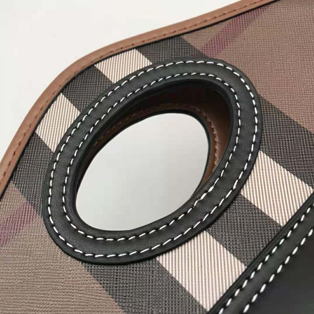 Burberry Women Mini Pocket Bag-Brown - image 9