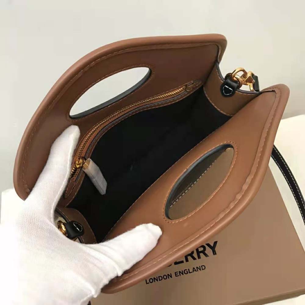 Burberry Women Mini Pocket Bag-Brown - image 8