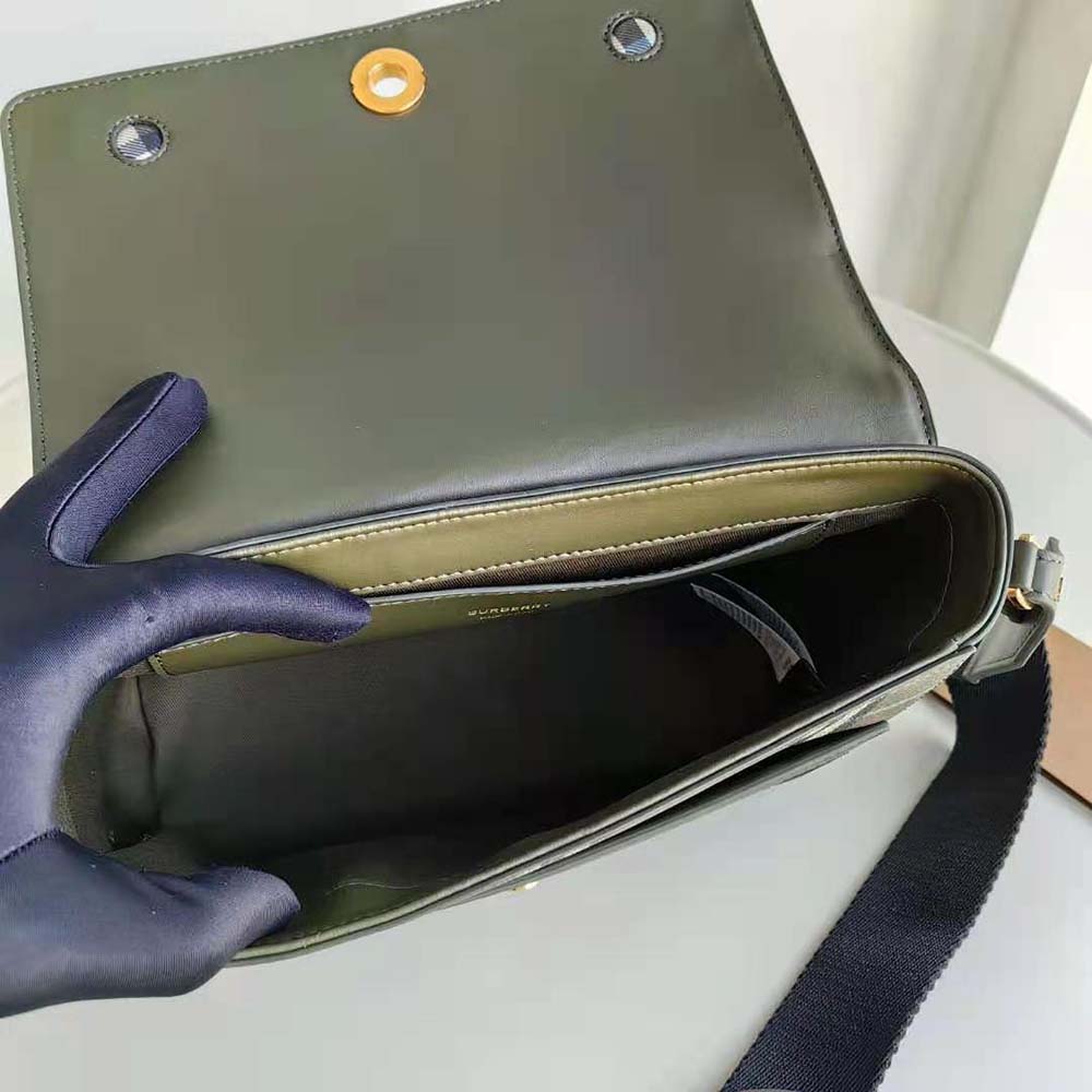 Burberry Women Note Bag-Green - image 7