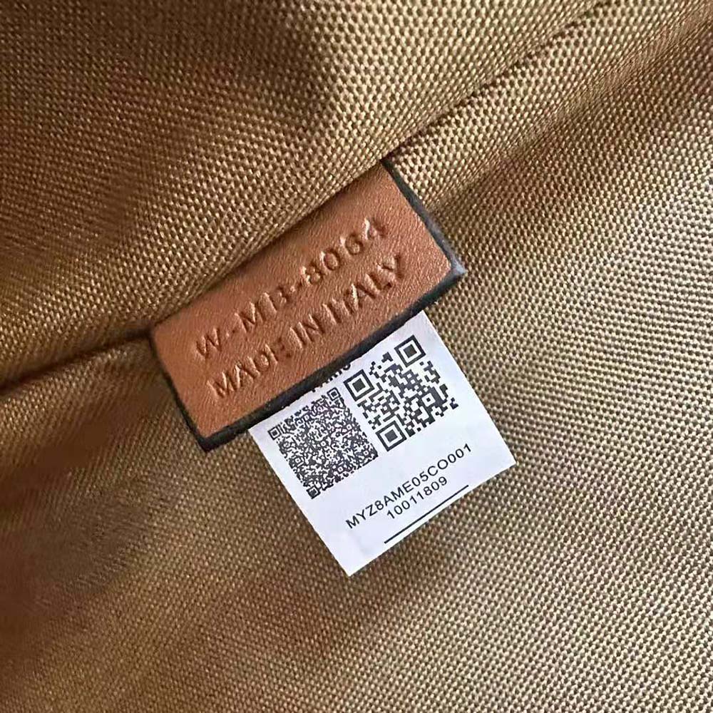Celine Women Cabas Drawstring in Triomphe Canvas and Calfskin-Brown - image 8