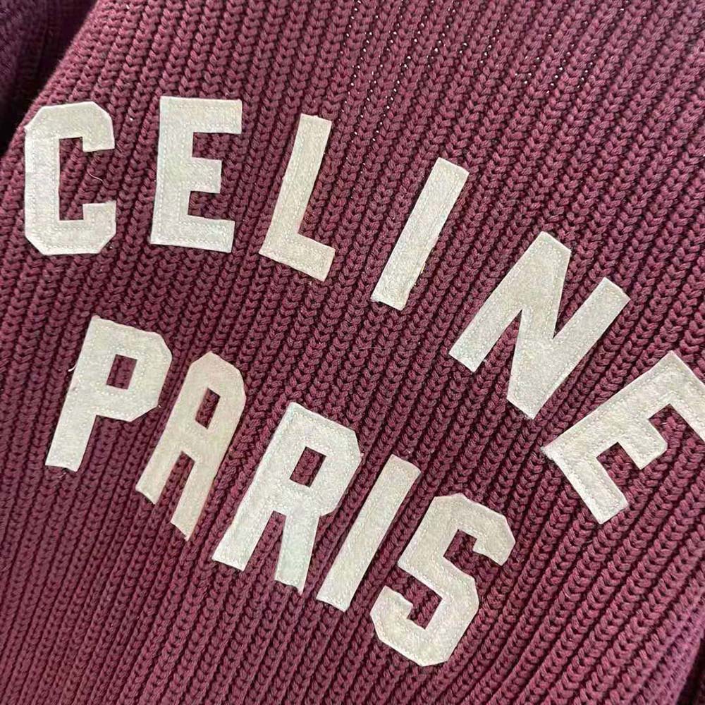 Celine Men College Cardigan in Cotton - image 7