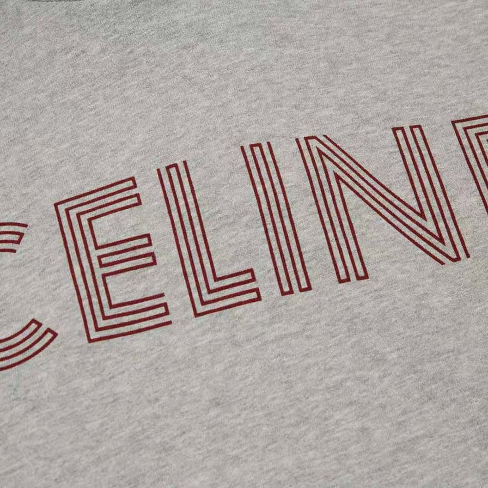 Celine Women Loose Hoodie in Cotton Fleece - image 8