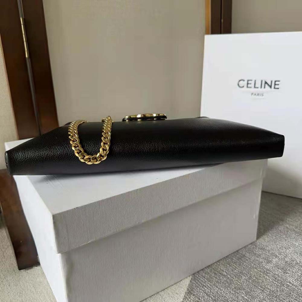 Celine Women Medium Wiltern Bag in Smooth Calfskin-Black - image 5